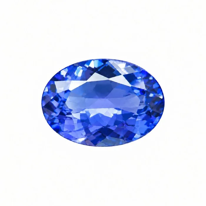 1 pcs Blue, Violet Tanzanite - 6.32 ct - International Gemological Institute (IGI)