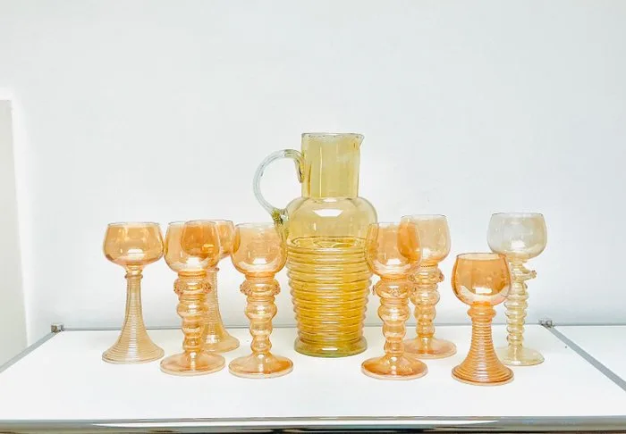 Bohemia Glas - Jug (9) - Glass - Serving jugs & wine glasses