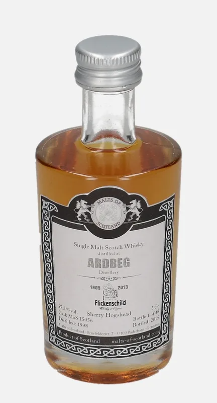 Ardbeg – 1998 Malts of Scotland (5cl, 57.2%)