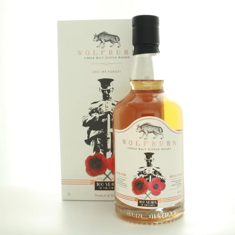 Wolfburn 100 Year Of The Poppy (70cl, 46%)