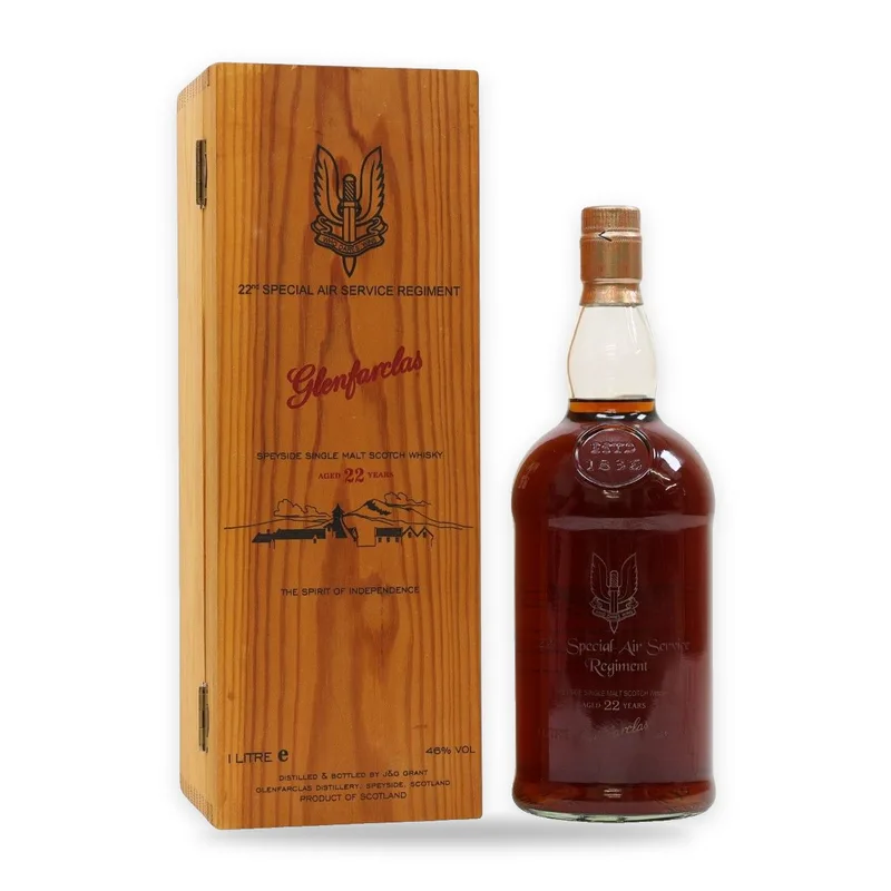 Glenfarclas – 22 Year Old - 22nd Special Air Service Regiment (1L)