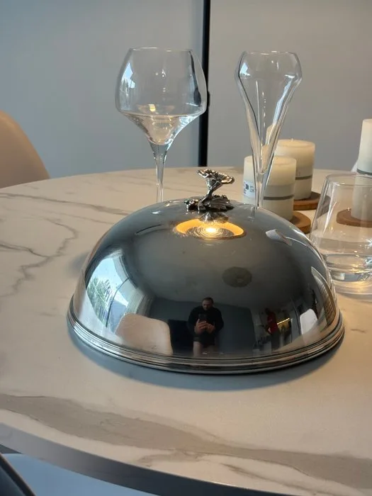Christofle - Dish - Silverplated - service bell