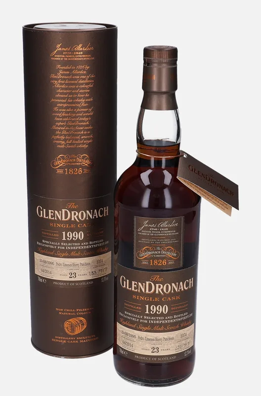 Glendronach – 1990 23 Year Old Single Cask