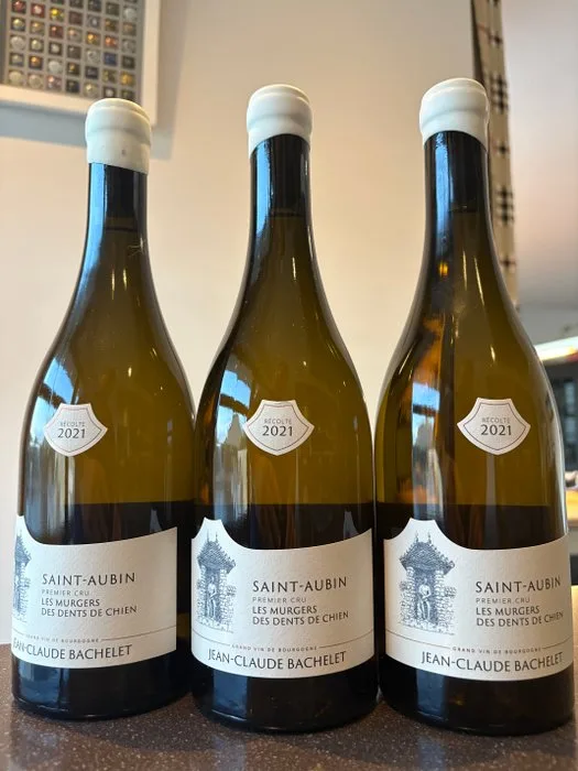 2021 Jean-Claude Bachelet "Les Murgers Des Dents De Chien" - Saint-Aubin 1er Cru - 3 Bottles (0.75L)