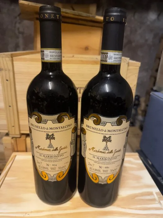 2017 Il Marroneto, Madonna delle Grazie - Brunello di Montalcino DOCG - 2 Bottles (0.75L)