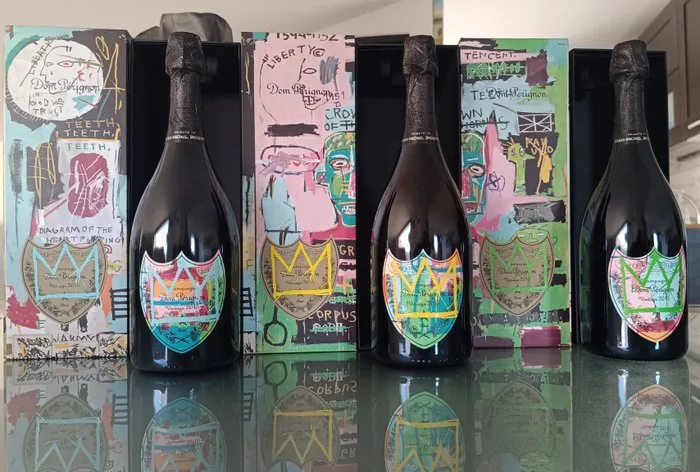 2015 Dom Pérignon, Tribute to Jean-Michel Basquiat - Champagne Brut - 3 Bottles (0.75L)
