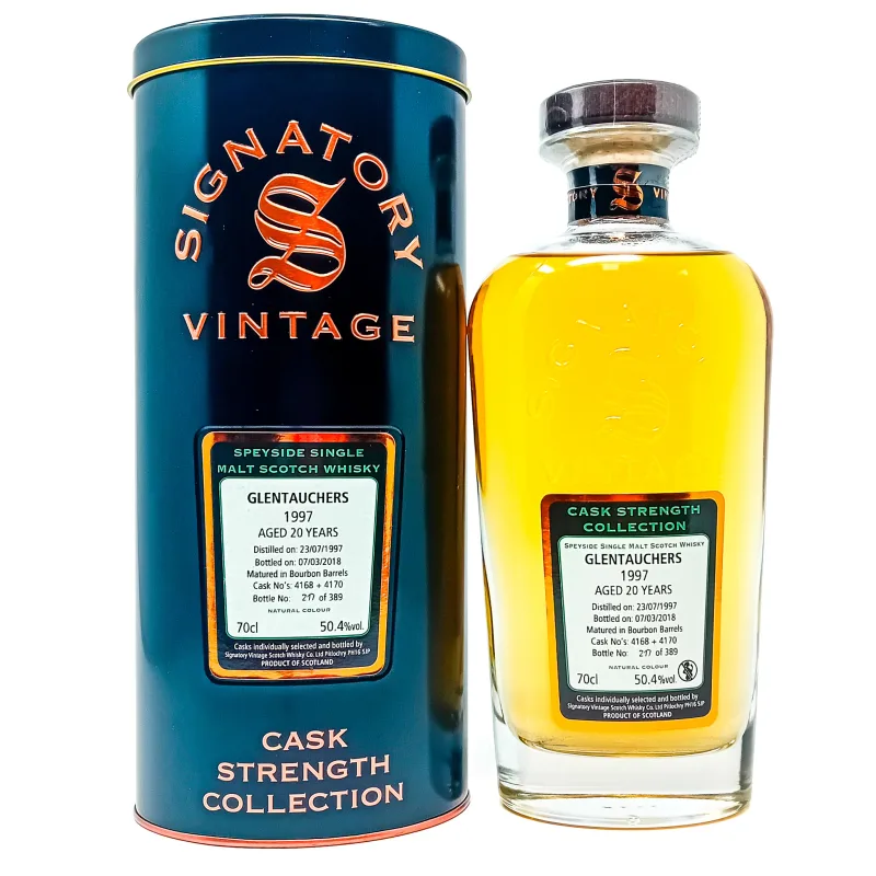 Glentauchers – 1997 20 Year Old Signatory Vintage