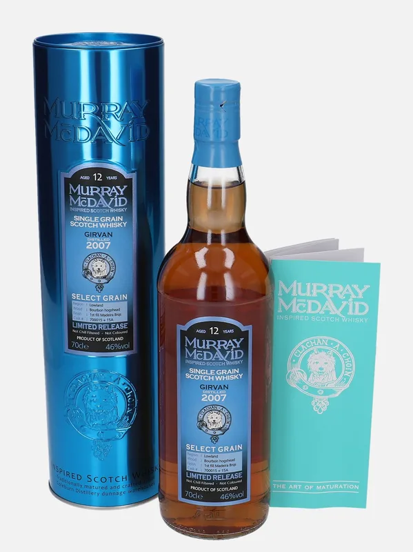 Girvan – 12 Year Old Murray McDavid Select Grain