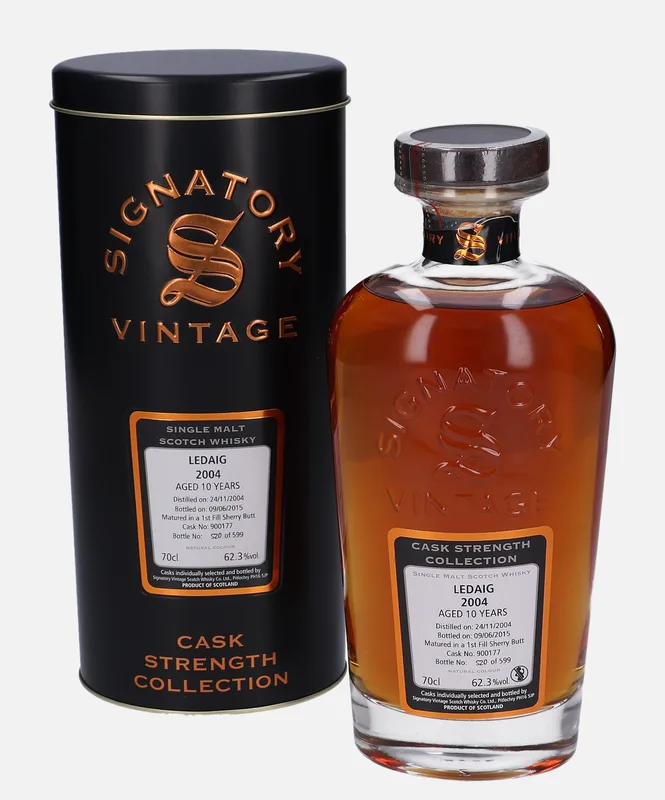 Tobermory – 2004 10 Year Old Signatory Vintage Scotch Whisky Co. Cask Strength Collection