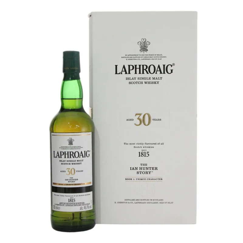 Laphroaig – The Ian Hunter Story 30 Year Old - Book 1: Unique Character (70cl, 46.70%)