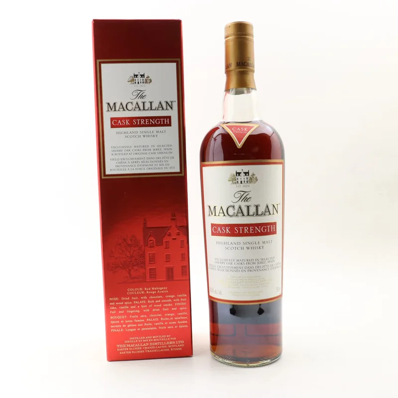 Macallan – Cask Strength 75cl (75cl, 58.4%)