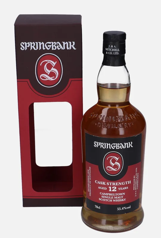 Springbank – Cask Strength 12 Year Old (70cl, 55.4%)