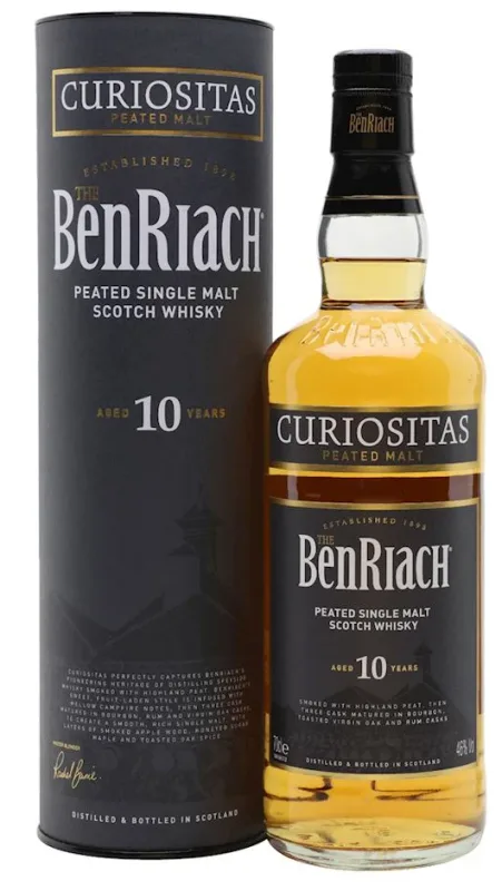 Benriach – 10 Years Curiositas Peated Malt (70cl)