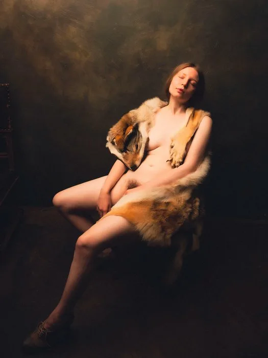 Nata Chebotareva - Sleeping She - Wolf