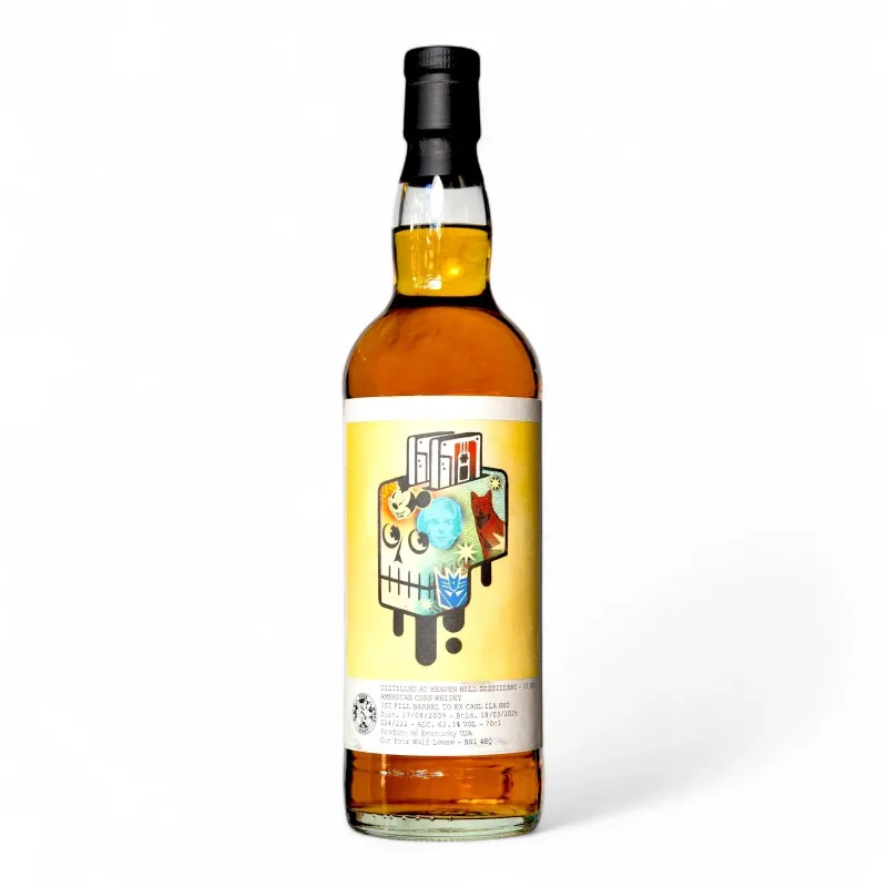 Heaven Hill – 15 Year Old 2009 Cut Your Wolf Loose Ex-Caol Ila Cask Release #12 Cassette Lord Artwork (2025) (70cl)