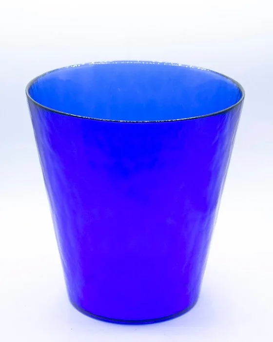 Ice bucket - Ca’ dei Vetrai Murano – Large cobalt blue vase / ice bucket / centerpiece – 1970s