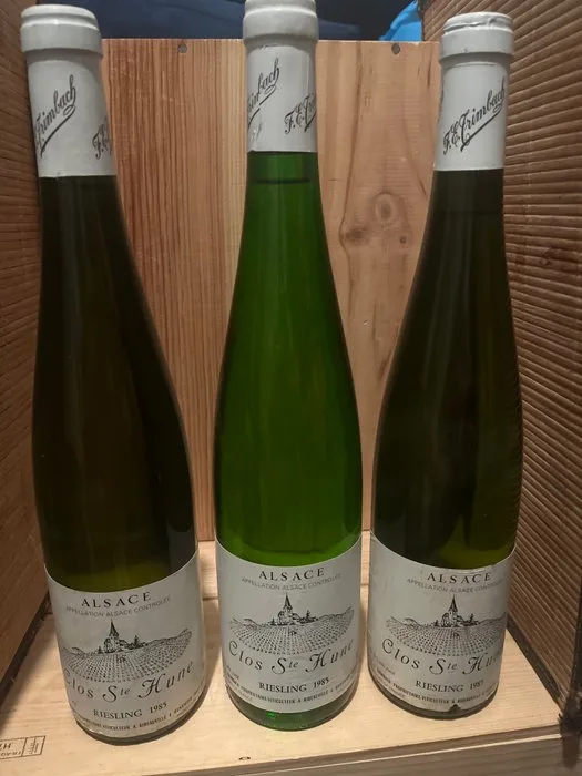 1985 Trimbach, Clos Ste Hune - Alsace - 3 Bottles (0.75L)