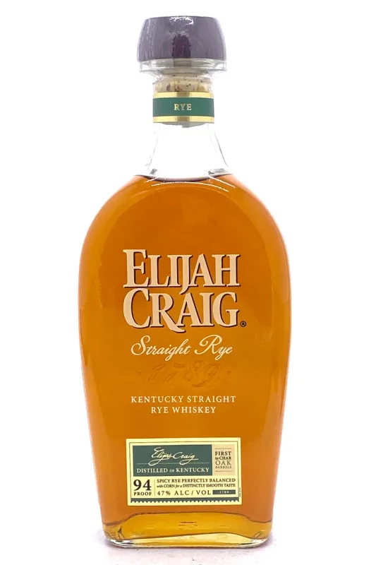 Elijah Craig Straight Rye Whiskey (47%)