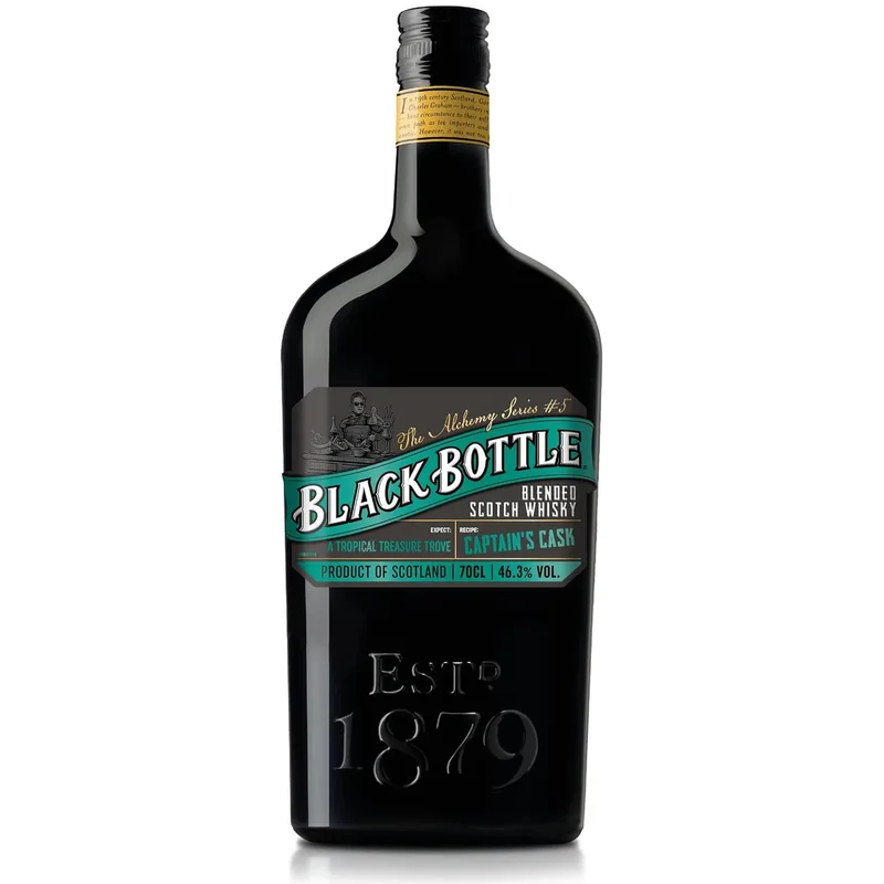 Black Bottle Captain's Cask Rum Cask Finish Blended Scotch (70cl, 46.3%)