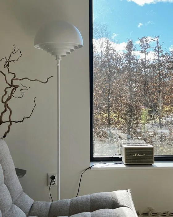 Herstal - Mikael Berlin - Floor lamp - MOTOWN Floor Light - White - Steel - Retired Model