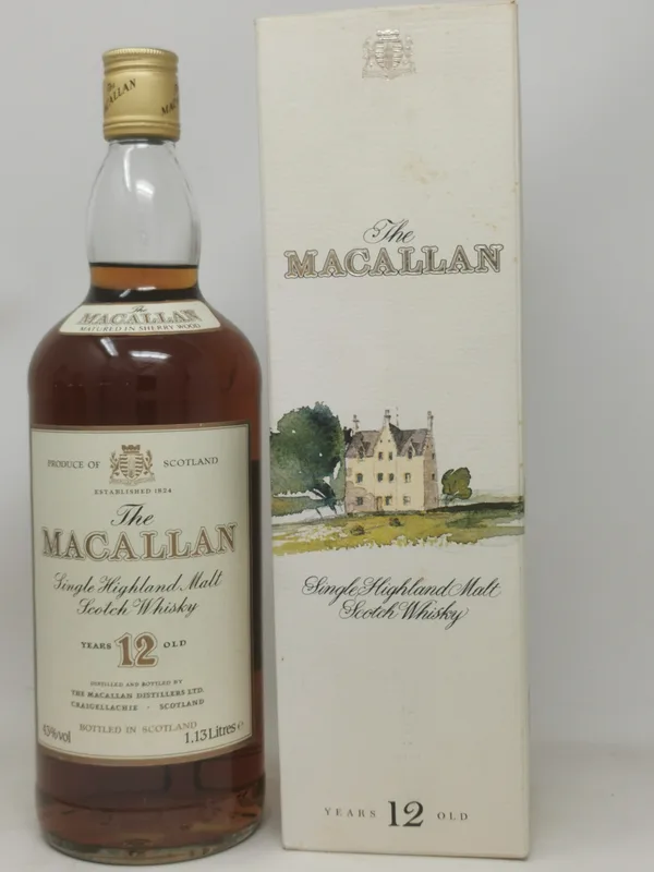 Macallan – 12 Year Old 1980s (113cl, 43%)