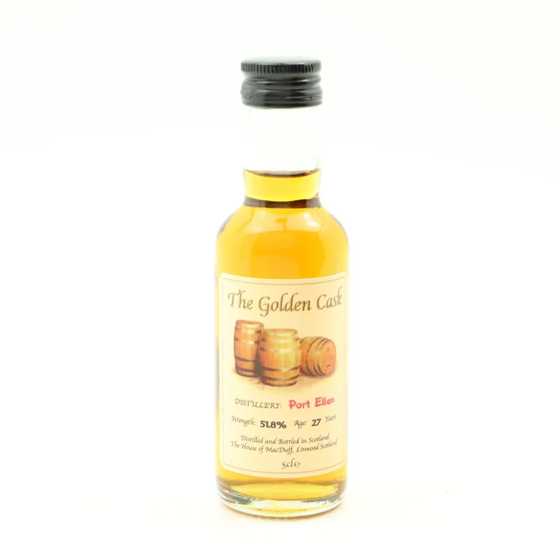 Port Ellen – 27 Year Old Golden Cask Mini 5cl (5cl, 51.8%)