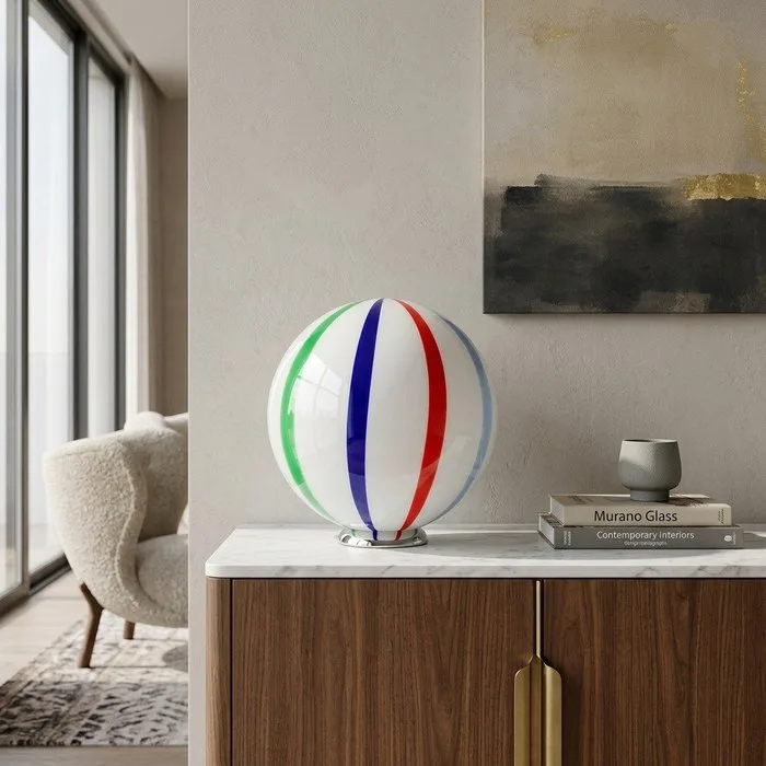 Table lamp - Murano glass - Table lamp D 30