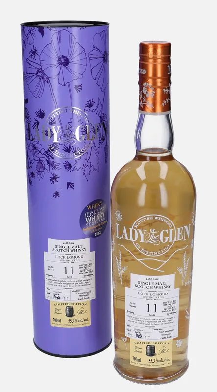 Loch Lomond – 2011 11 Year Old www.hannahwhiskymerchants.com Lady of the Glen