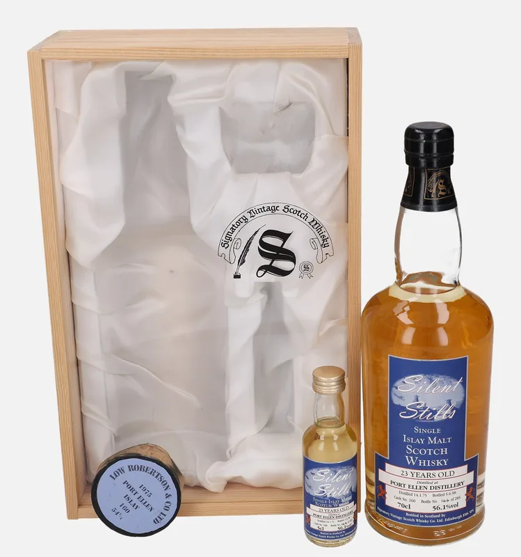 Port Ellen – 1975 23 Year Old Signatory Vintage Scotch Whisky Co. Silent Stills (75cl, 56.1%)
