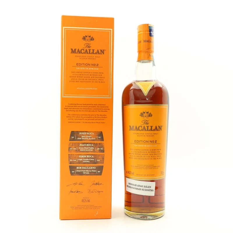 Macallan – Edition No2 (70cl, 48.2%)