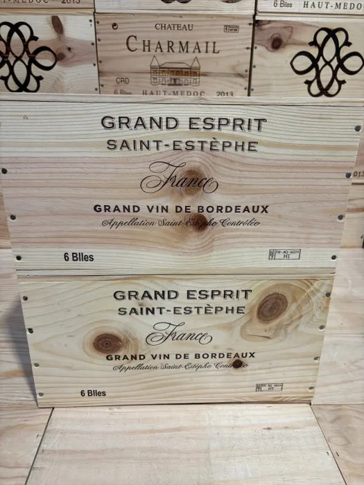 2018 Maison de Grand Esprit - Saint-Estèphe - 12 Bottles (0.75L)