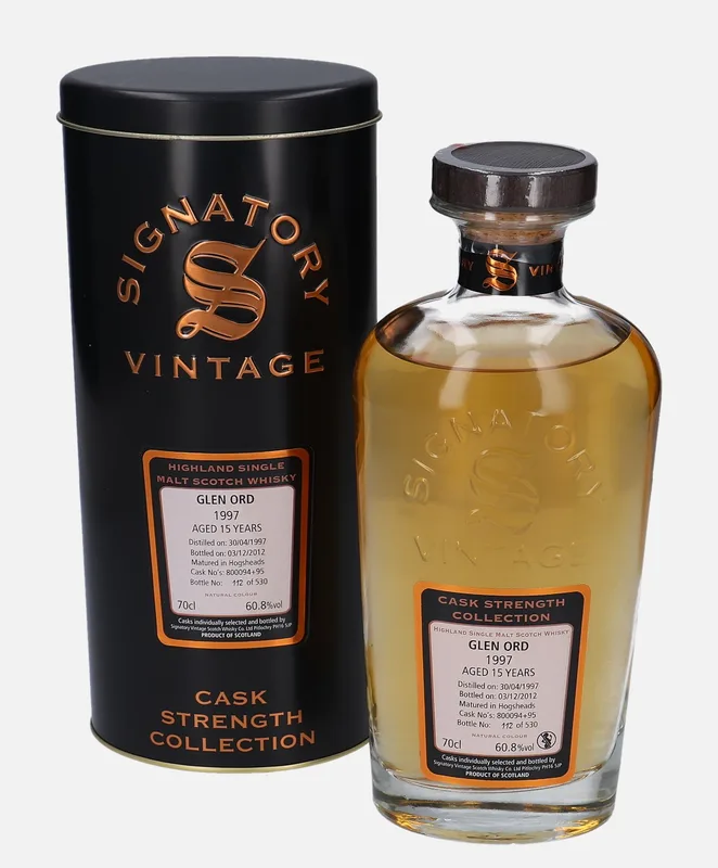 Glen Ord – 1997 16 Year Old Signatory Vintage Scotch Whisky Co. Cask Strength Collection