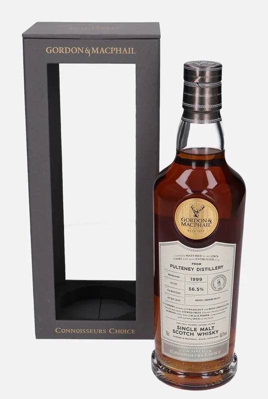 Old Pulteney – 1999 19 Year Old Gordon & MacPhail Connoisseurs Choice Batch 19/120