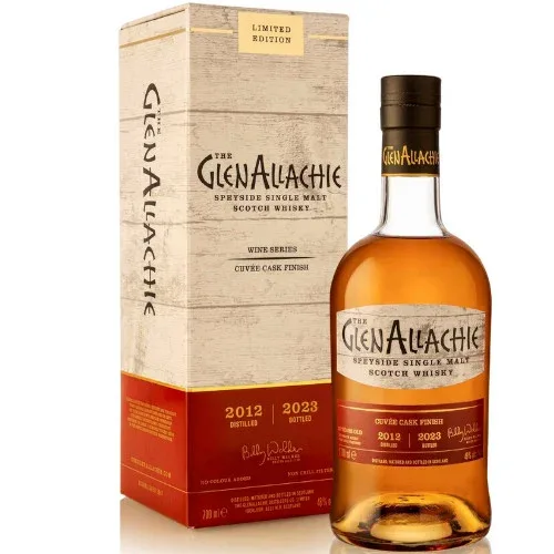 GlenAllachie – Cuvée Wine Cask Finish 10 Year Old 2012-2023 (48%)