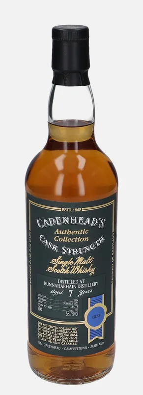 Bunnahabhain – 2014 7 Year Old Wm. Cadenhead Authentic Collection