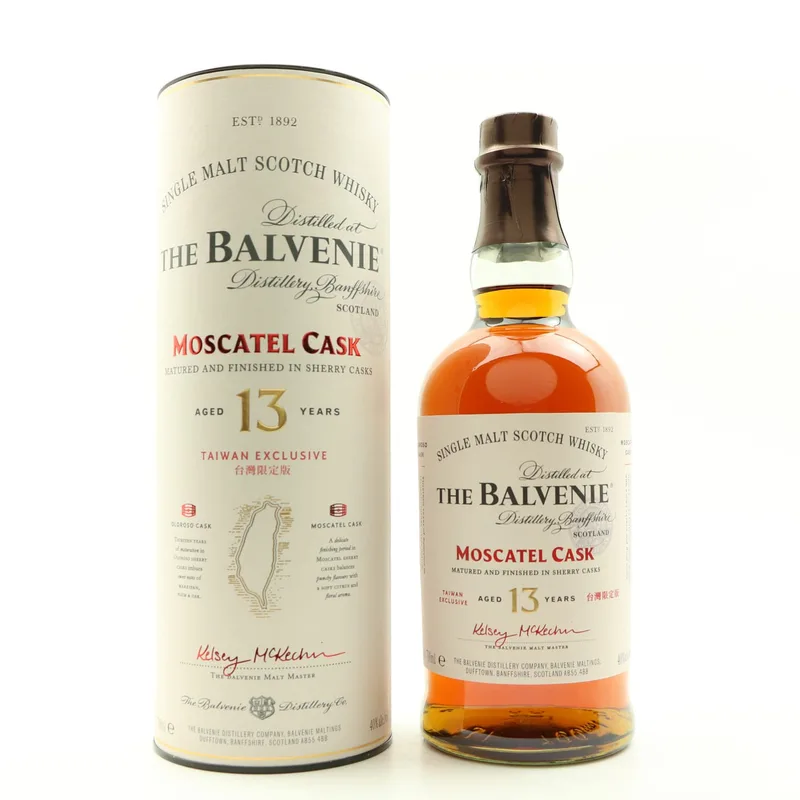 Balvenie – 13 Year Old Moscatel Cask Taiwan Exclusive (70cl, 40%)