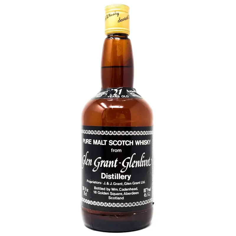 Glen Grant-Glenlivet 1957 21 Year Old Cadenhead's Pure Malt Scotch Whisky