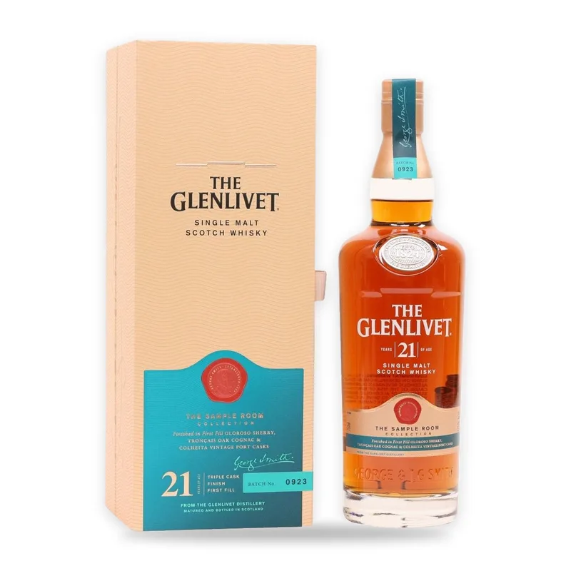 Glenlivet – 21 Year Old - Triple Cask Finish - The Sample Room Collection (75cl)
