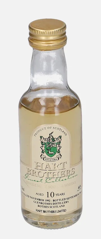 Glenrothes – 1992 10 Year Old Hart Brothers Finest Collection (5cl, 46%)