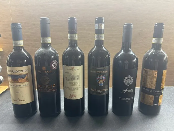 2019 Castelgiocondo, 2019 Bottega, 2019 Piancornello, 2013 Ciacci, 2017 Gaja, 2017 Fiorita - Tuscany DOCG - 6 Bottles (0.75L)
