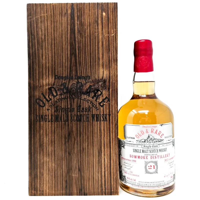 Bowmore – 1990 21 Year Old Douglas Laing Old & Rare Platinum (70cl, 49.6%)