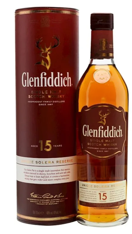 Glenfiddich – 15 Year Old Unique Solera Reserve (70cl)