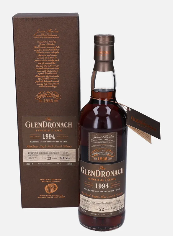Glendronach – 1994 22 Year Old Single Cask