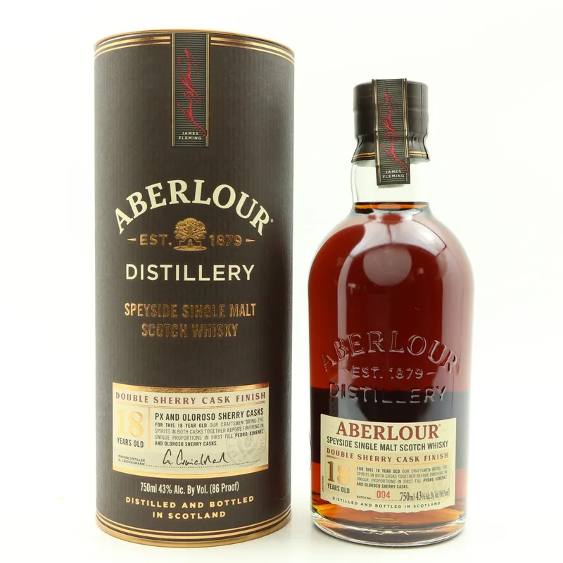 Aberlour – 18 Year Old Double Sherry Cask Batch #04 75cl (75cl, 43%)