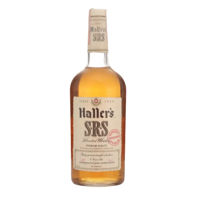 W. A. Haller's Special Reserve Stock Blended American Whiskey - Distilled 1965 / Bottled 1973 (113.5cl, 43%)