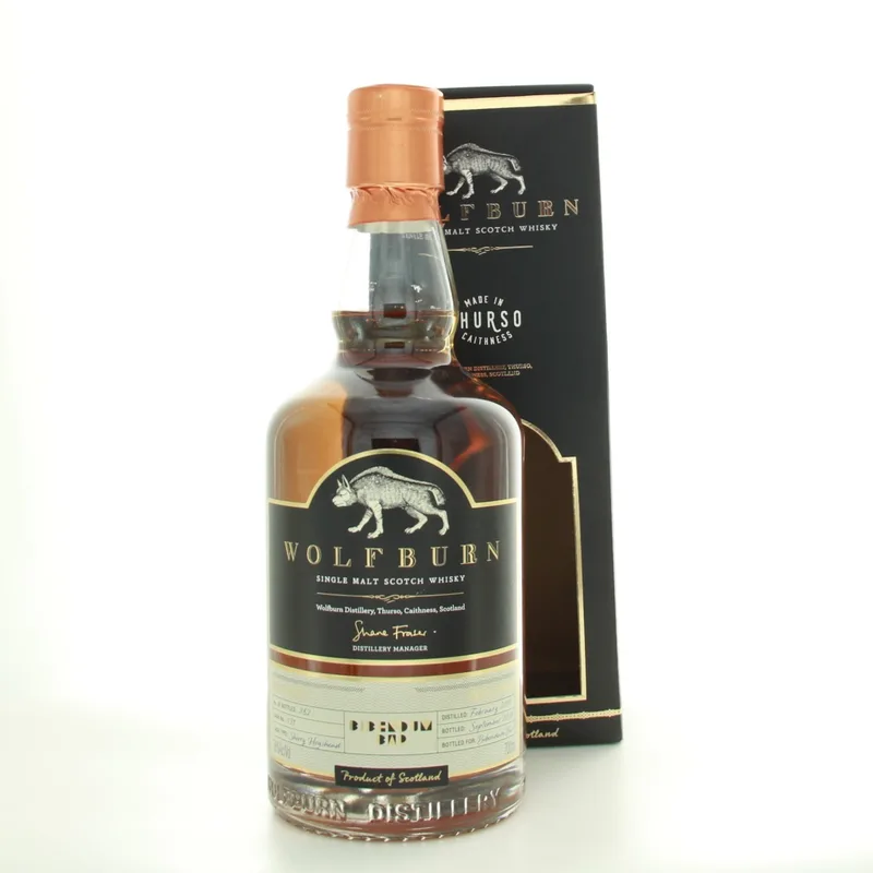 Wolfburn Bibendum Bar Single Cask 2015 (70cl, 58%)