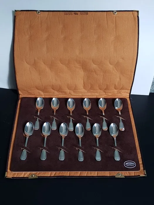 Zaramella Argenti - Coffee spoon (13) -.800 silver