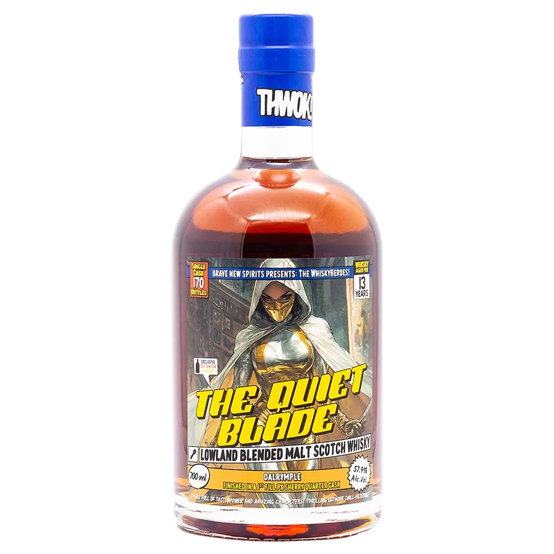 Brave New Spirits Dalrymple 13 Years The Quiet Blade Whisky Heroes (70cl, 57.9%)