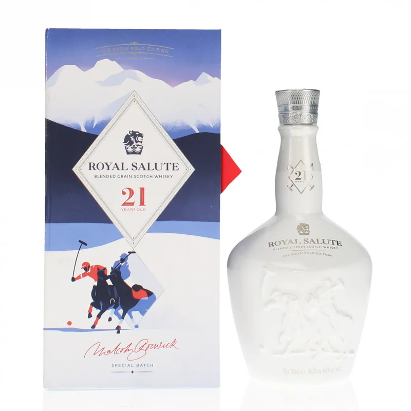 Royal Salute – 21 Year Old The Snow Polo Edition
