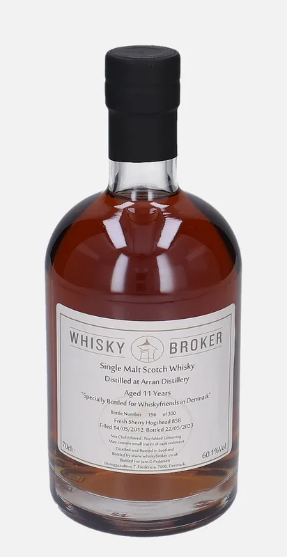 Arran – 2012 11 Year Old Whiskybroker.co.uk